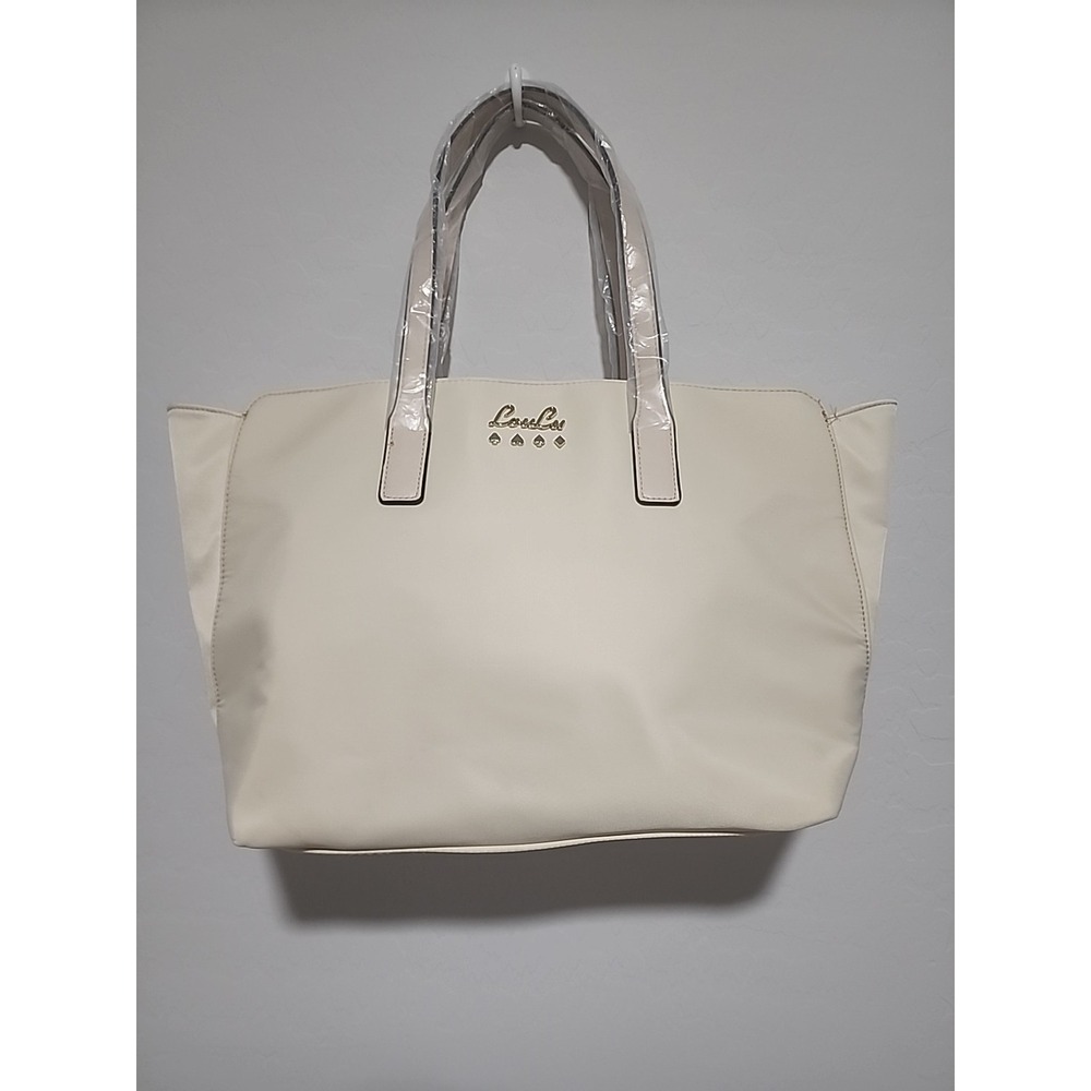 LouLu Tote Bag NWOT Ivory/Cream
